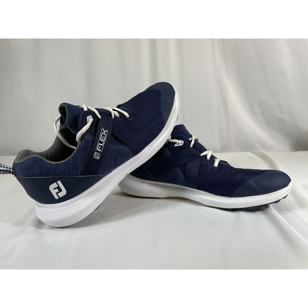 FootJoy Flex Men’s Golf Shoes | 9 1/2 | Navy Blue